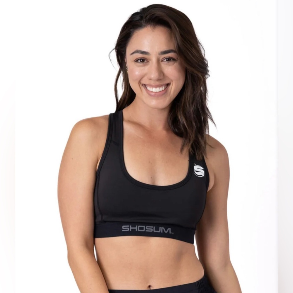 *NWT* Black Shosum Sports Bra
